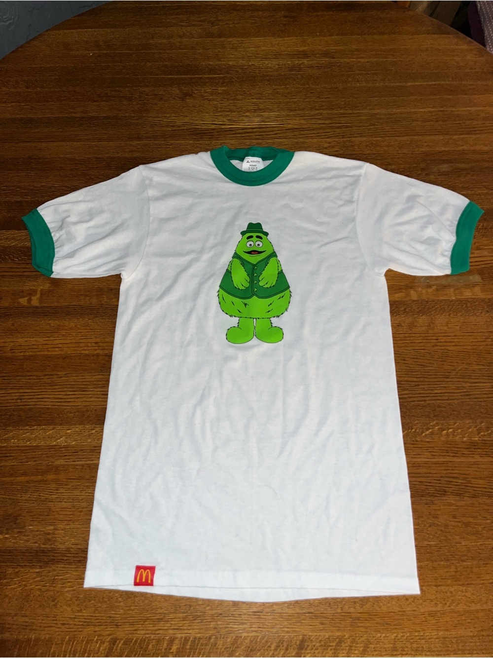 NEW Uncle O’Grimacey Ringer Tee - SIZE SMALL